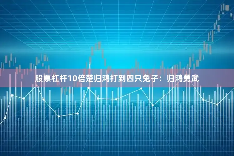股票杠杆10倍楚归鸿打到四只兔子：归鸿勇武