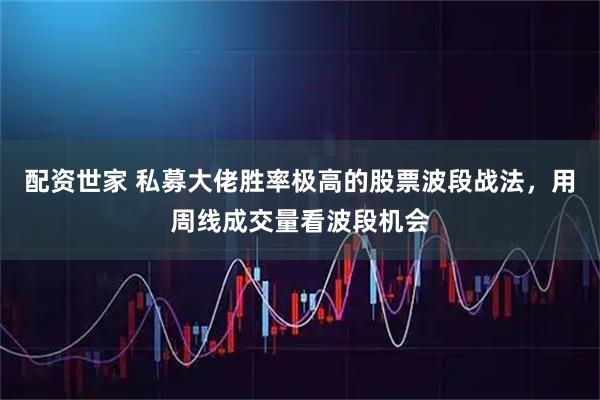 配资世家 私募大佬胜率极高的股票波段战法，用周线成交量看波段机会